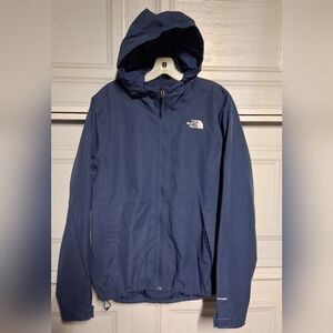 The North Face Dryven Navy Mens Jacket Sz. M Made In Vietnam